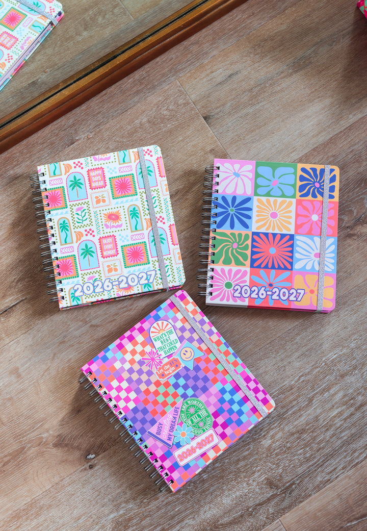 Planner - Happy Checkered