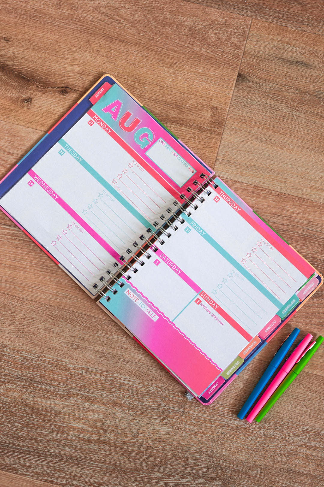 Planner - Happy Checkered
