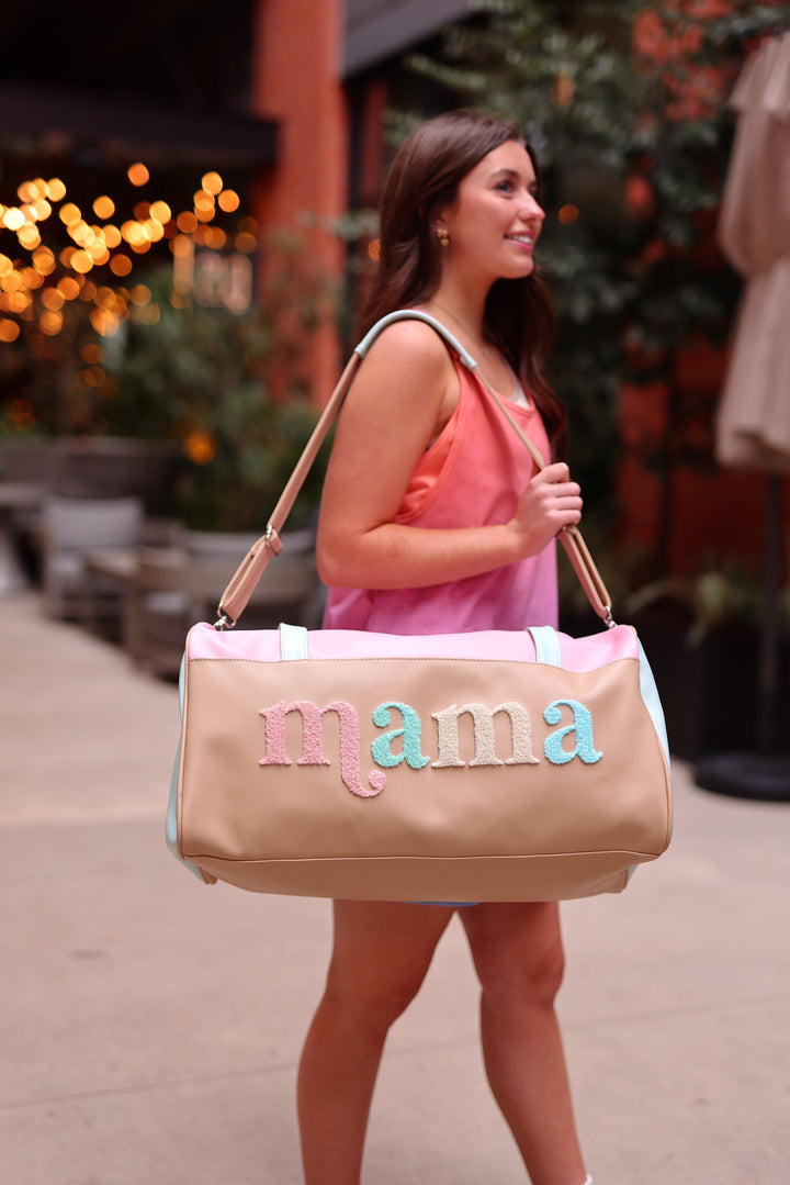 Duffle Bag (Modern Neutral) - Mama Travel