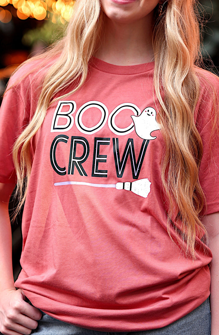 Boo Crew  (Rust) - Short Sleeve/Crew