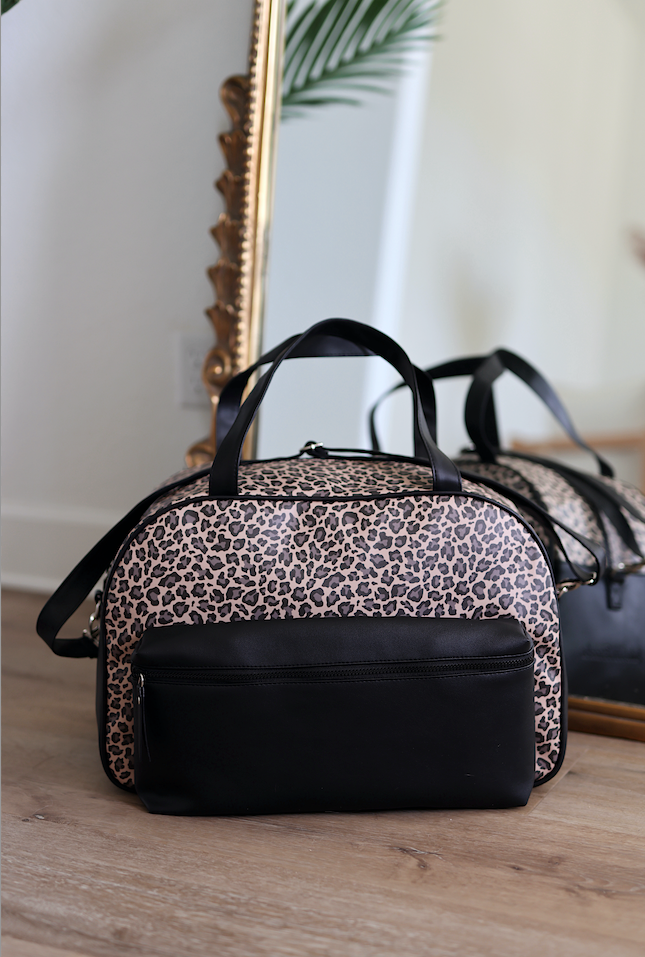 Duffle Bag - Traditional Cheetah WITHOUT customization