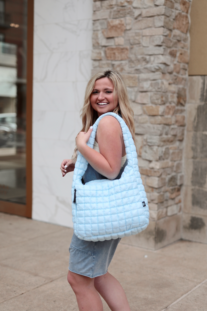 Tote Bag - On Cloud Nine Tote (SEASIDE BLUE)