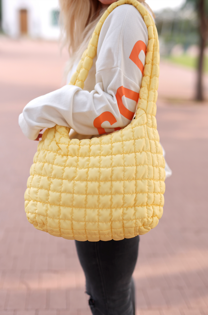 Tote Bag - On Cloud Nine Tote (SUNSHINE YELLOW)