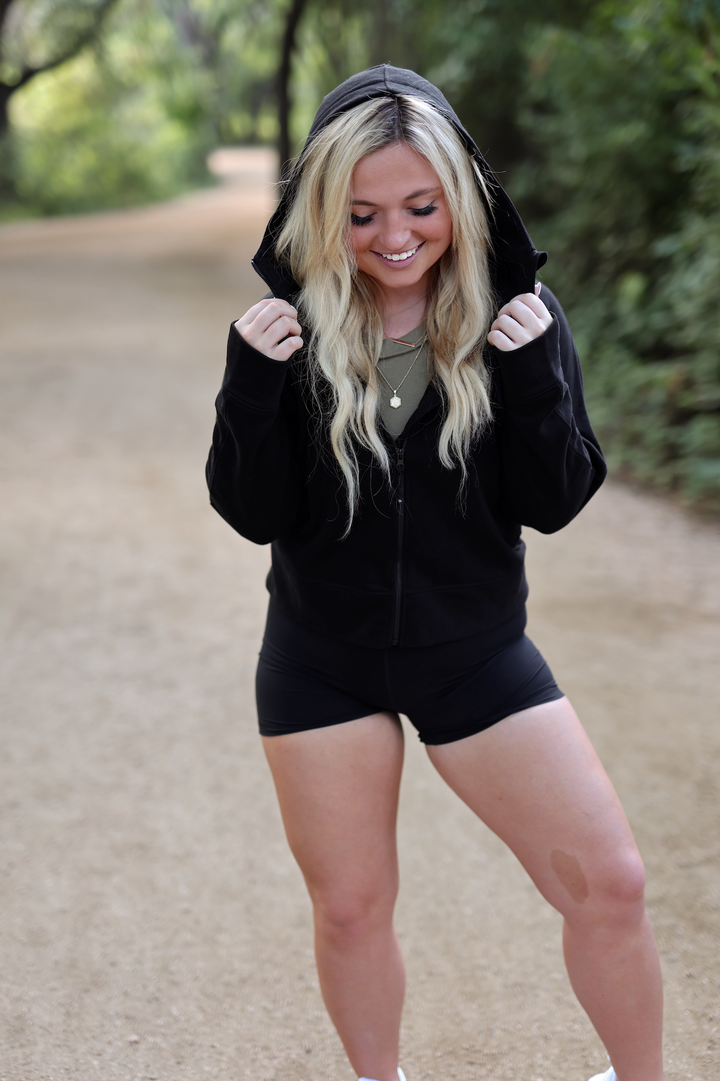 Gym To Trail - Full Zip Hoodie (Midnight).