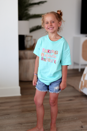 K&C - Baking Spirits Bright (Mint) - YOUTH Short Sleeve/Crew