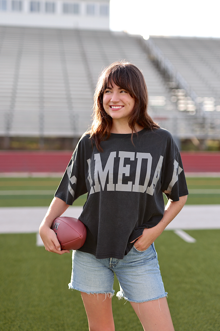 GAMEDAY (Midnight) - Home Team Mineral Wash Tee - S/S