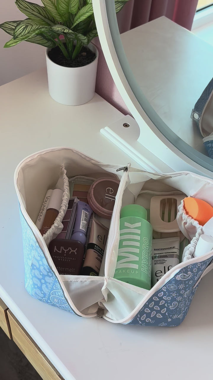 Hold All Cosmetic Bag - Remi Paisley