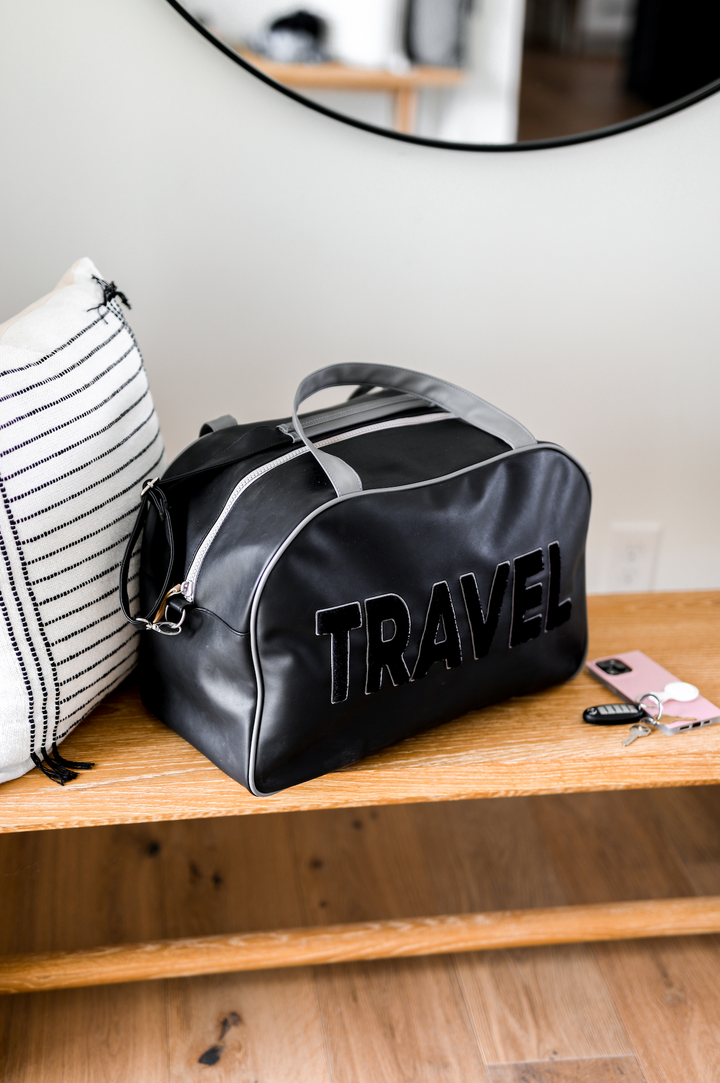 Duffle Bag Weekender - Travel (Black/Grey)